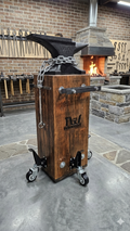 Ironwright Wood Anvil Stand & Anvil Bundle | Custom Blacksmith Station